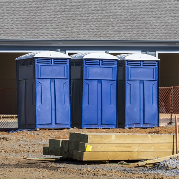 can i customize the exterior of the porta potties with my event logo or branding in Roberts Wisconsin